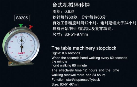 點擊查看詳細(xì)信息<br>標(biāo)題：SO205臺式機(jī)械停秒鐘 閱讀次數(shù)：1853